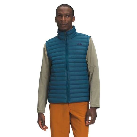 NWT The North Face Men's Stretch Down Vest - Small, Monterey Blue